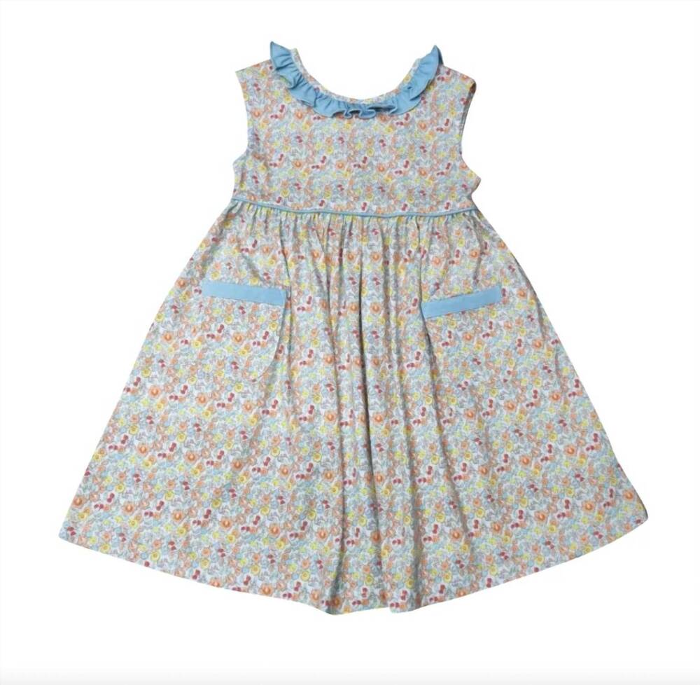 NEW ISHTEX kids' ditsy flower dress in multi
